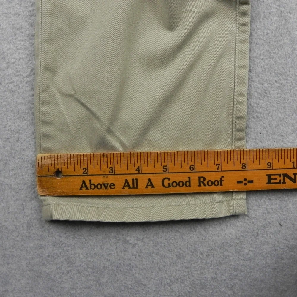 Lee Extreme Motion Pants Mens 32x32 Straight Tapered Tan Khaki Chino Performance